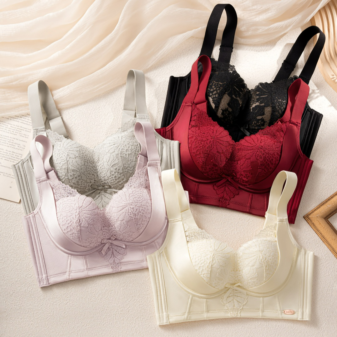 草本初色调整型内衣女小胸聚拢型文胸2025新款收副乳矫正上托胸罩