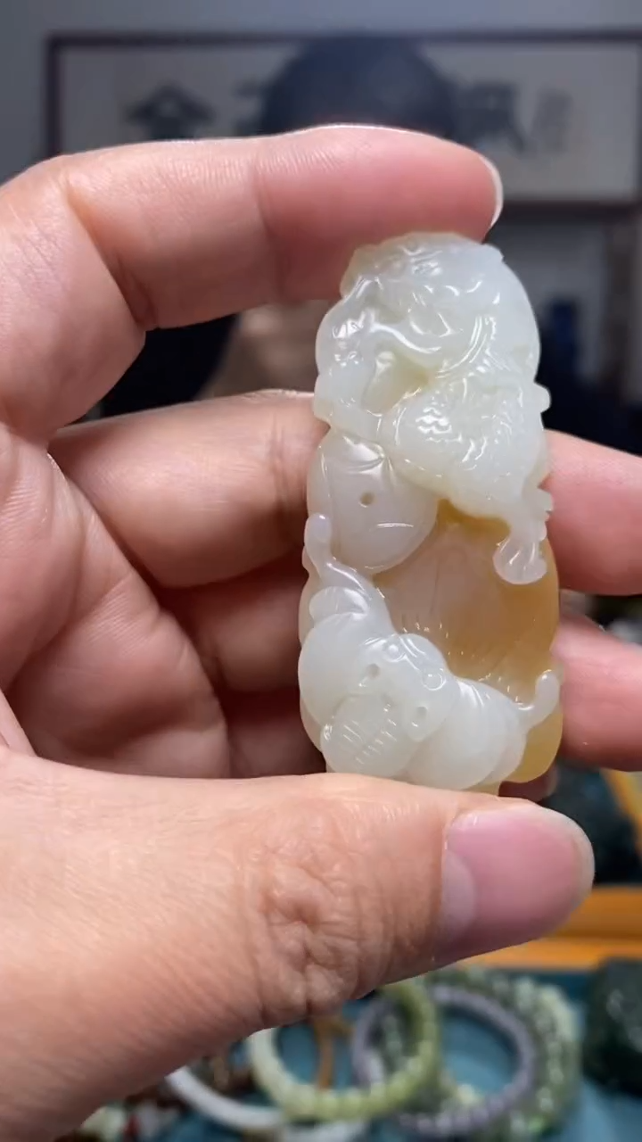 颈饰未镶嵌和田玉20