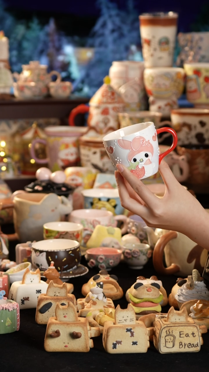 其他陶景德镇釉下彩手绘设计师款陶瓷