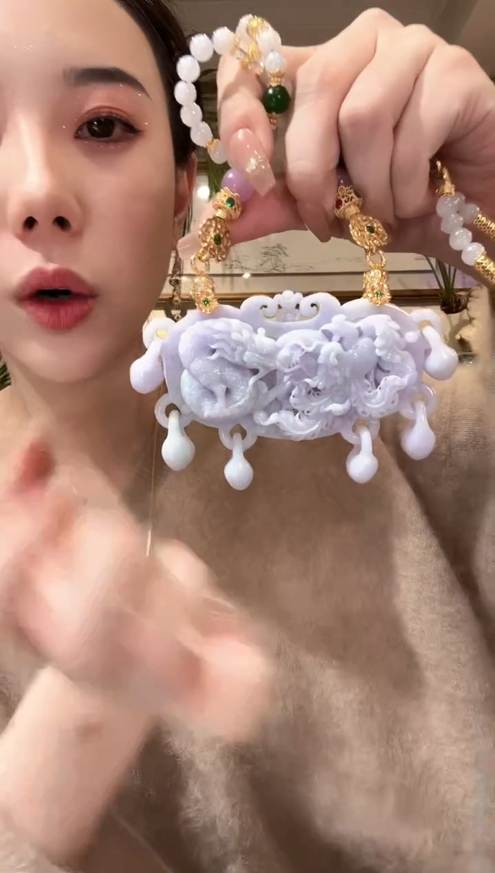 【闪购商品】翡翠颈饰未镶嵌国风