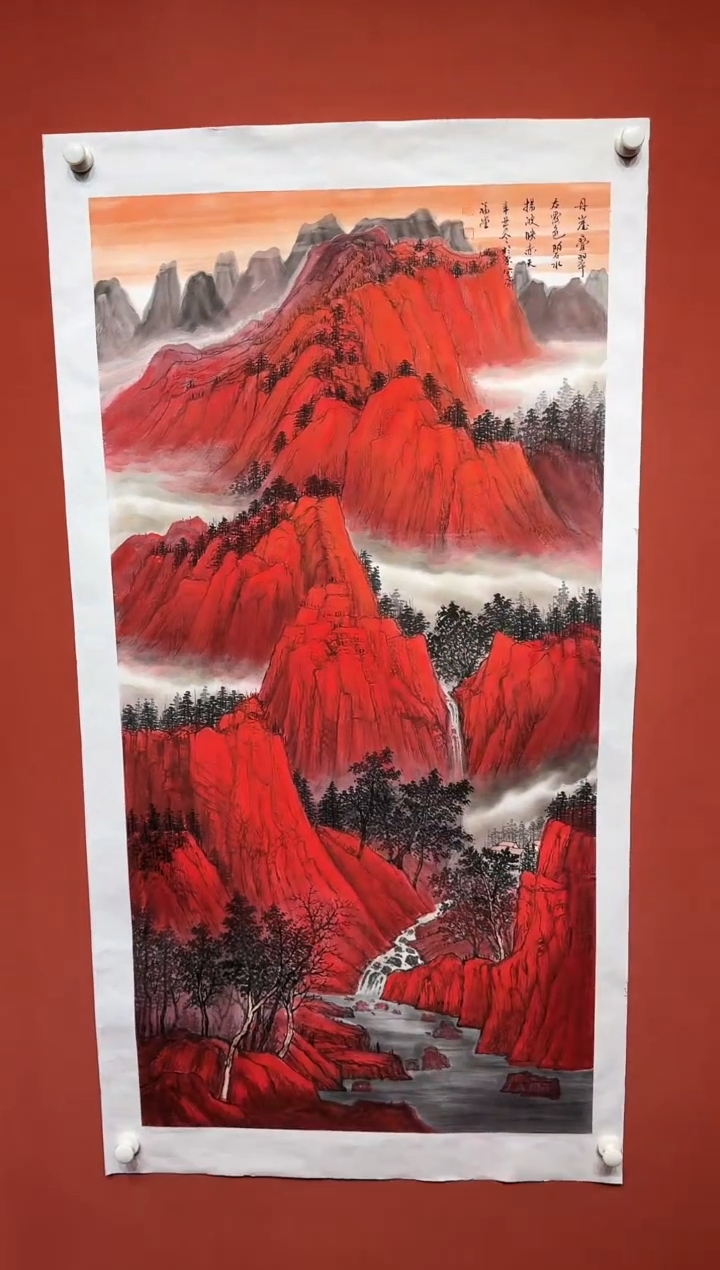 国画湖社画会/谢福堂-12-30-37