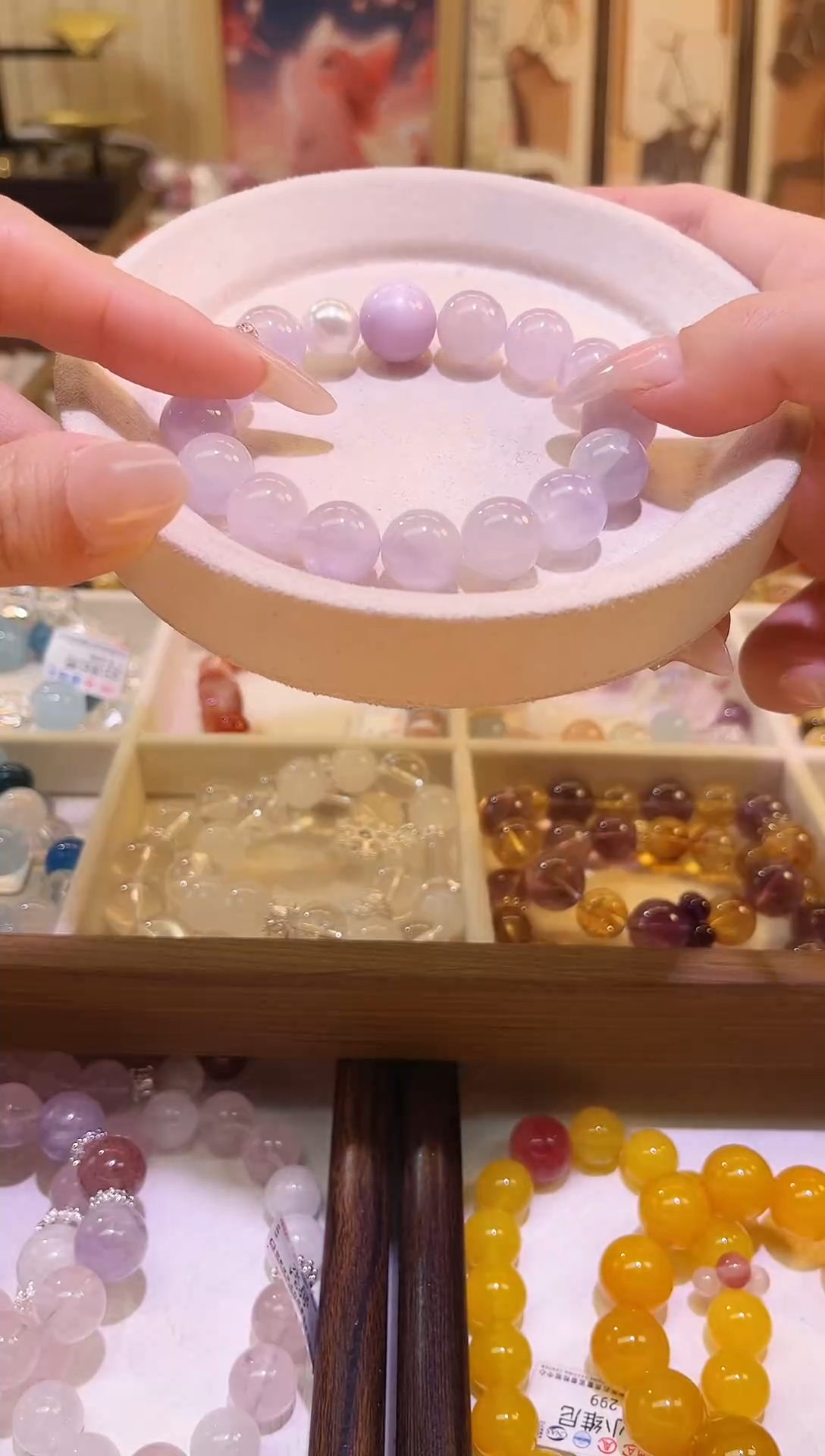 未镶嵌手链水晶6