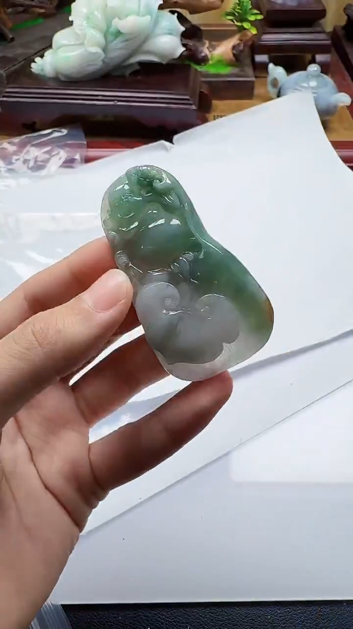 吊坠(不含链)未镶嵌翡翠1