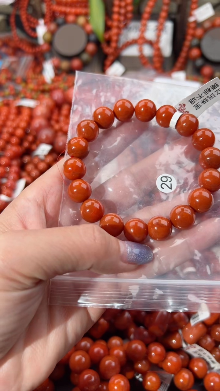 【闪购商品】南红玛瑙手串未镶嵌11+