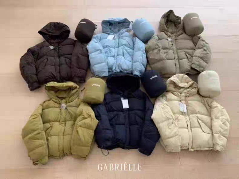 少量现！泡菜正品 gab /最美设计师家 连帽减龄羽绒服 女