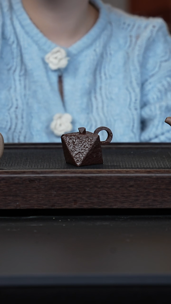 【闪购商品】紫砂茶壶紫泥小方壶