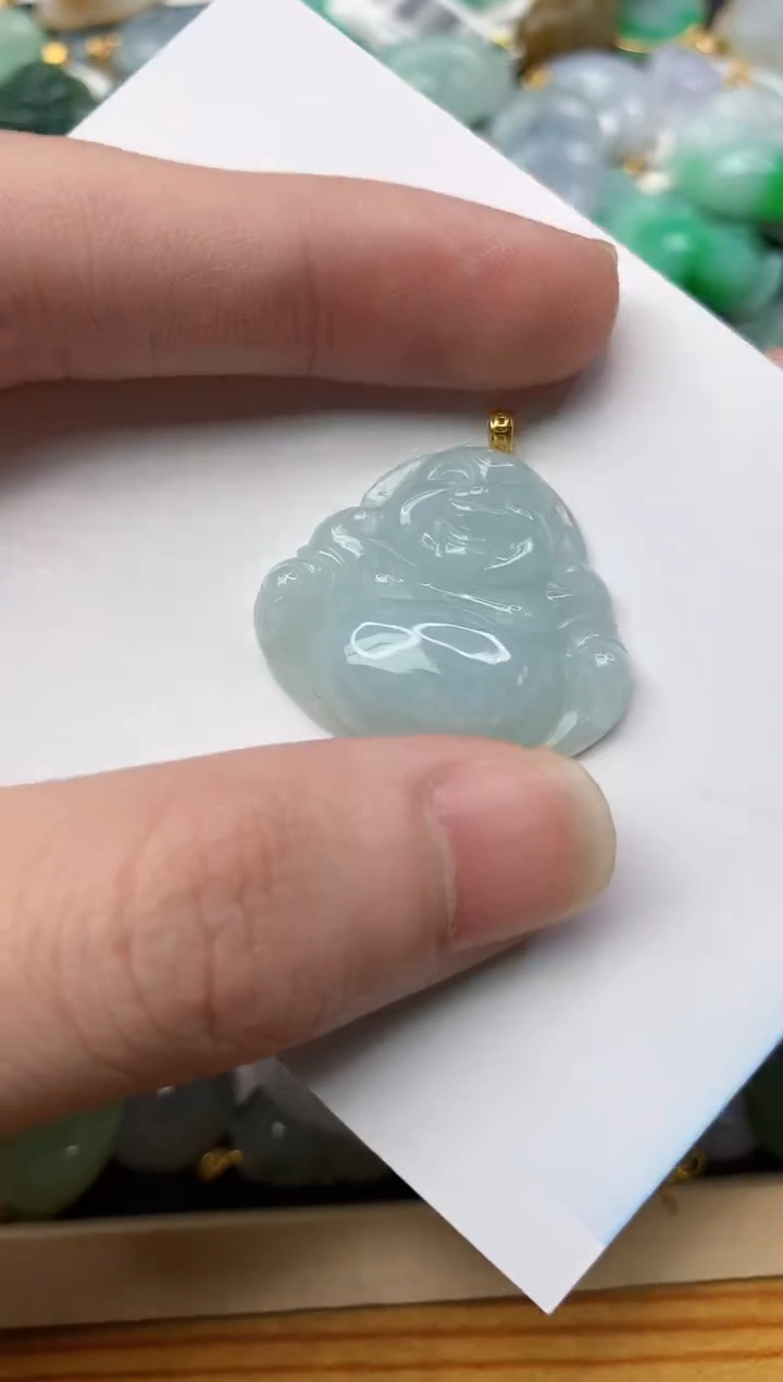 【闪购商品】翡翠颈饰18K金镶嵌5..........