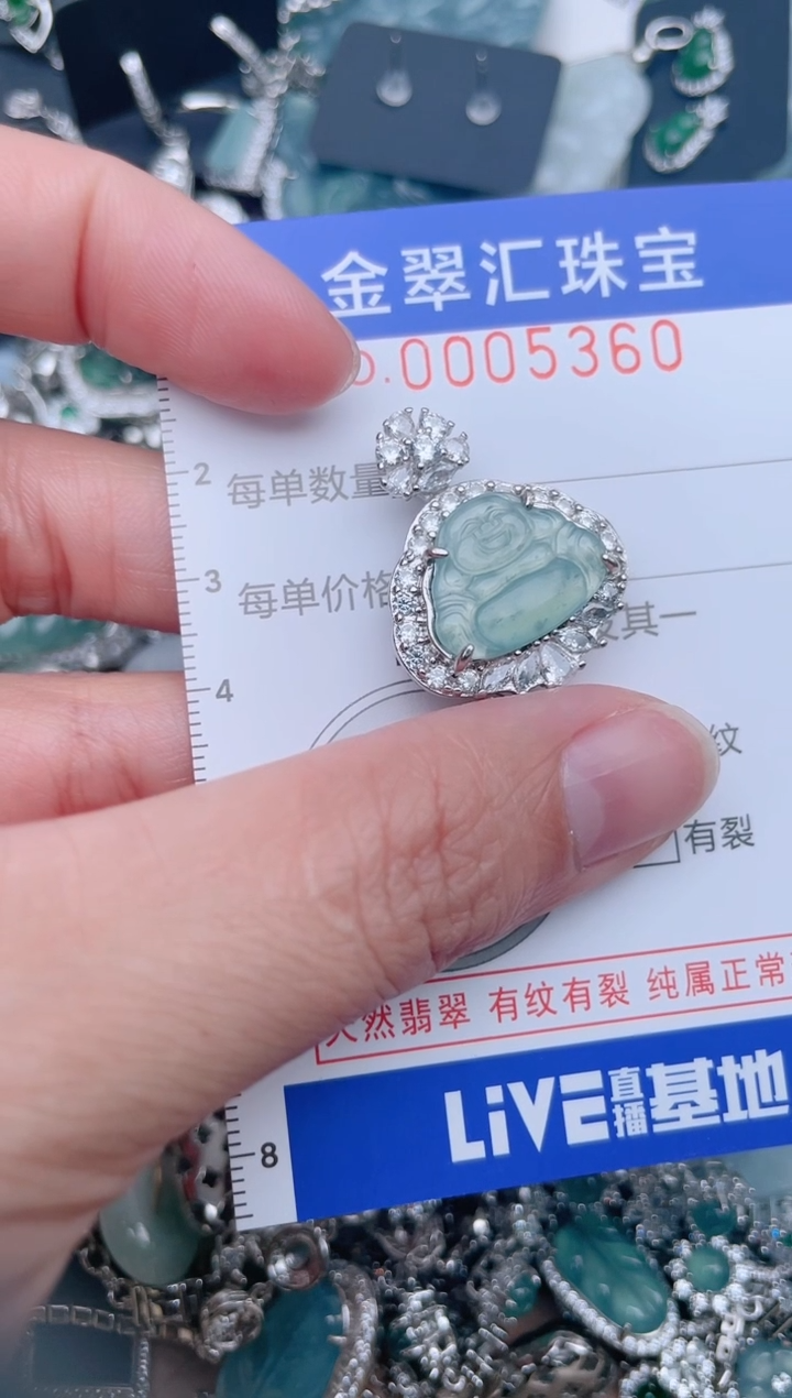 【闪购商品】翡翠颈饰未镶嵌5360.......1