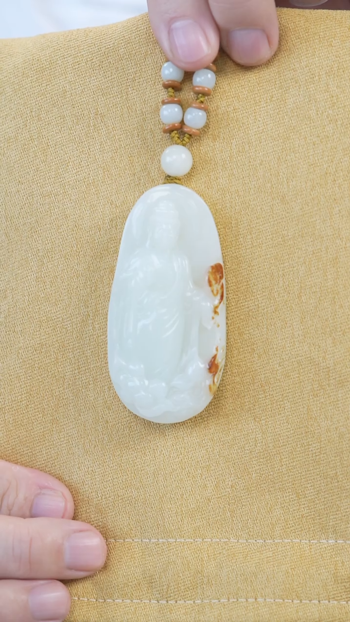 【闪购商品】和田玉吊坠未镶嵌阿弥陀佛