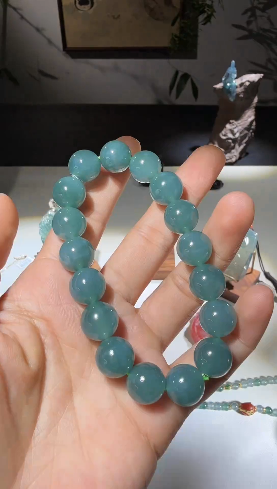 未镶嵌手串翡翠手串-多样性发其一