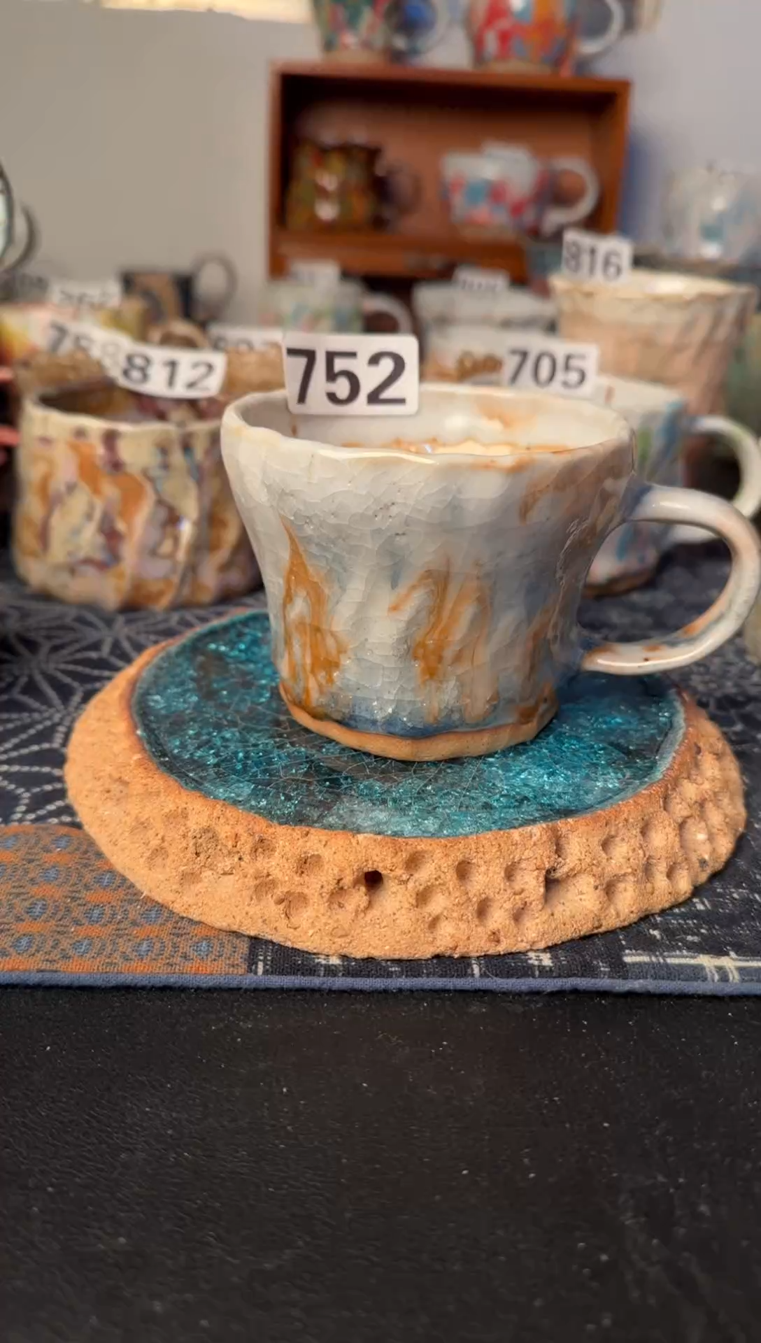 【闪购商品】752陶栀景德镇手工陶瓷