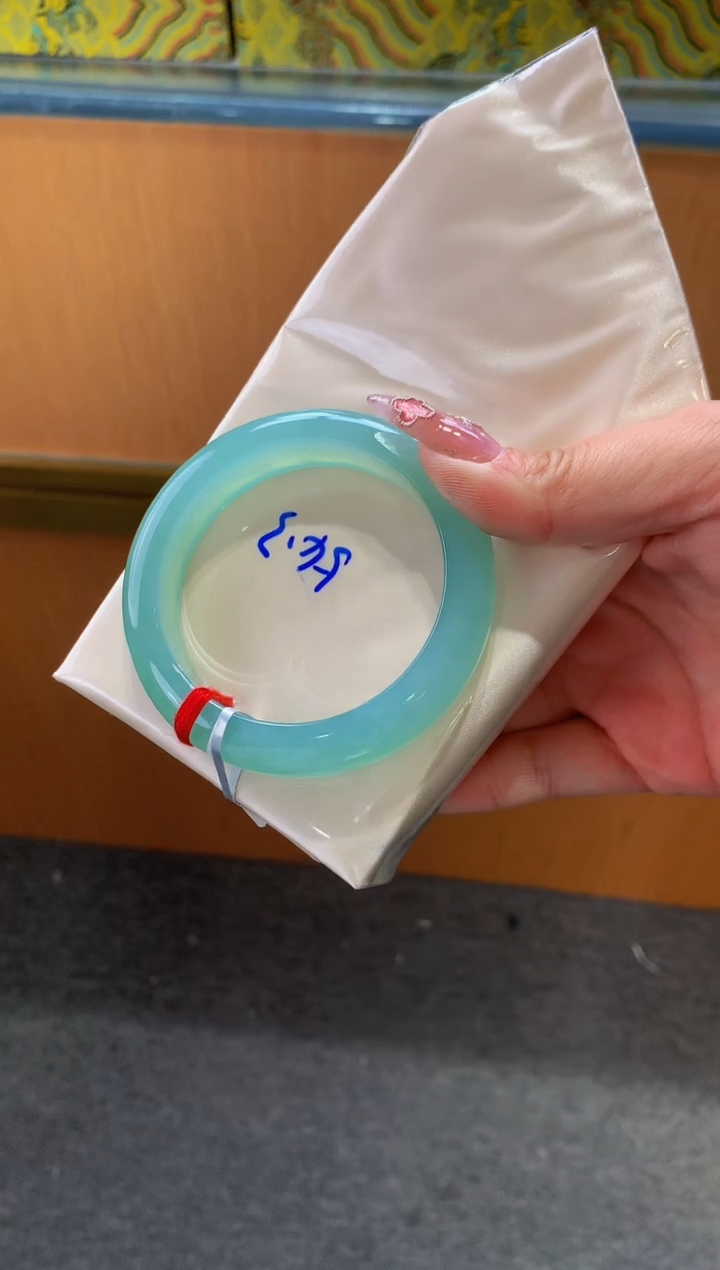 未镶嵌手镯翡翠-F133-正圈54.6-全款26万-定金2万