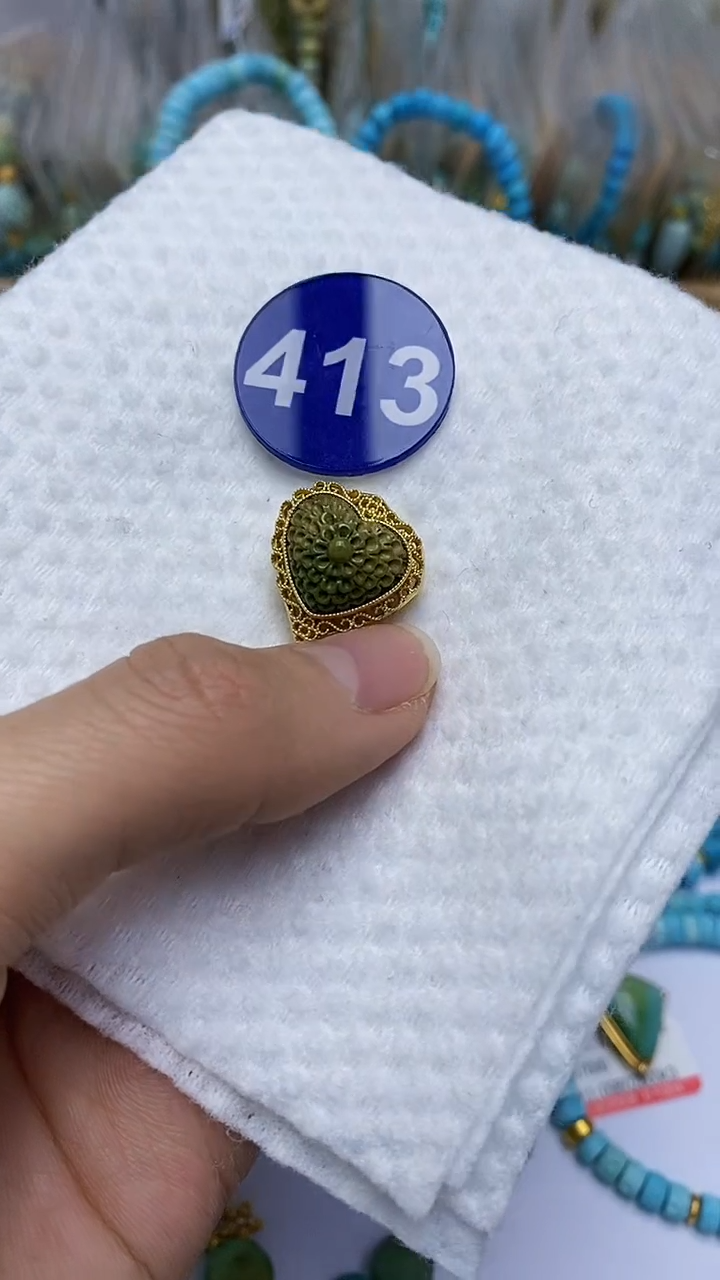 【闪购商品】绿松石吊坠合金413吊坠