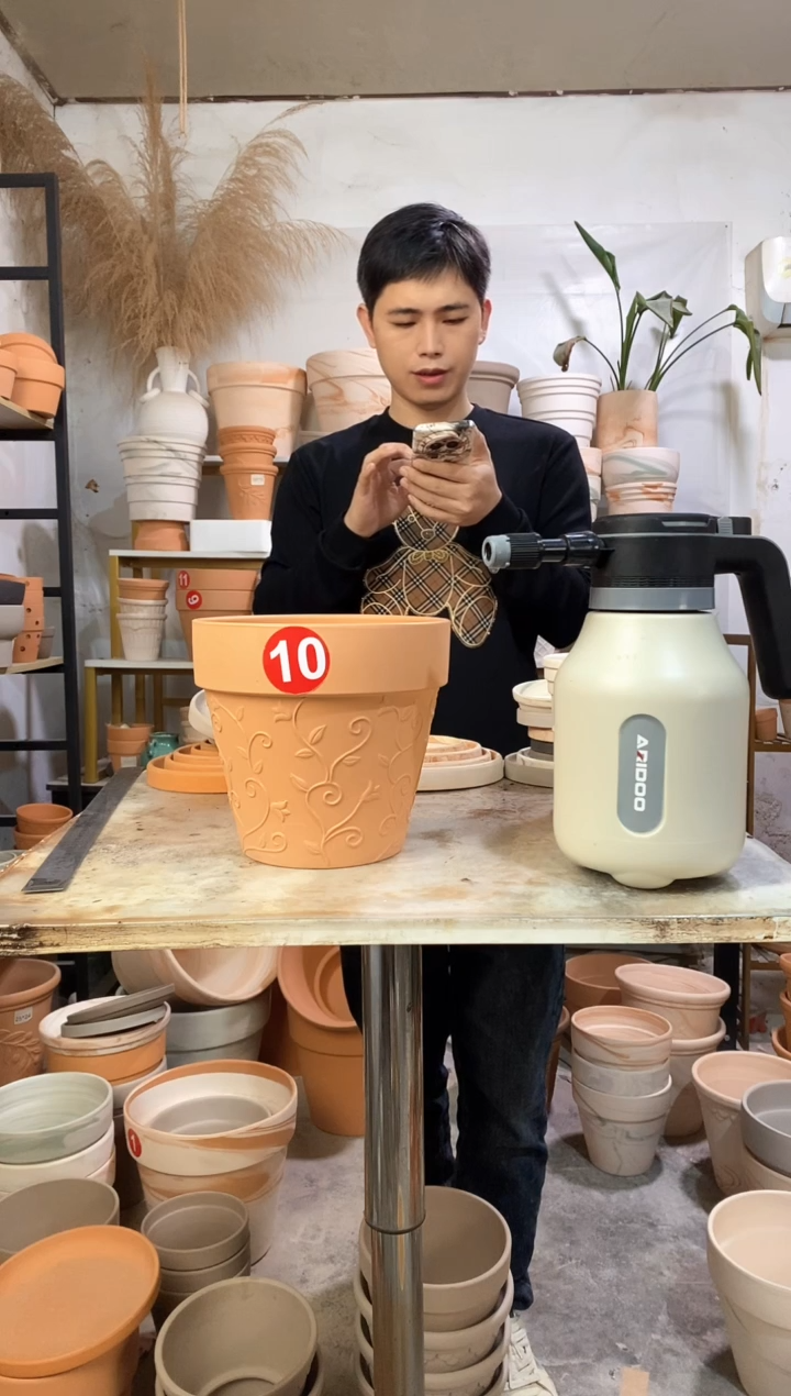20*18红陶藤纹 1盆无托