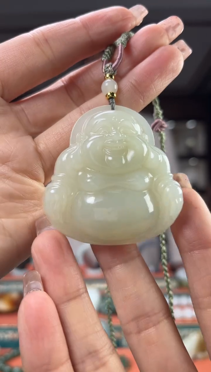 【闪购商品】和田玉颈饰未镶嵌佩佩50mm左右