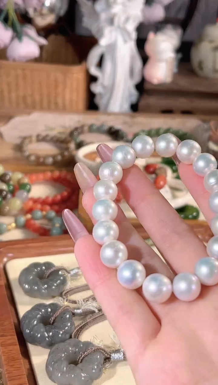 未镶嵌手串淡水珍珠多样性发其一孤品默认微瑕
