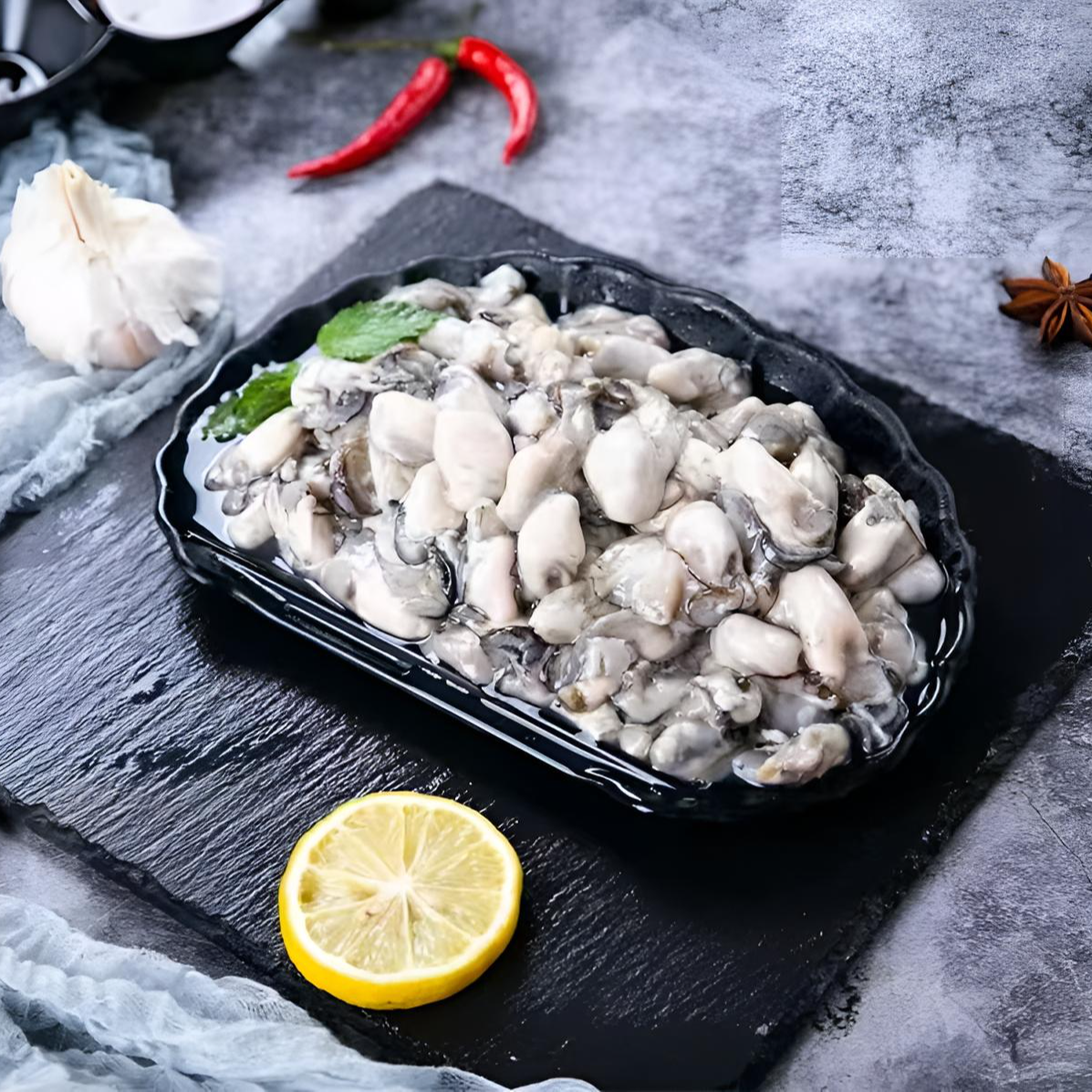 福建生蚝肉 250克/盒 现剥牡蛎肉纯肉海蛎肉
