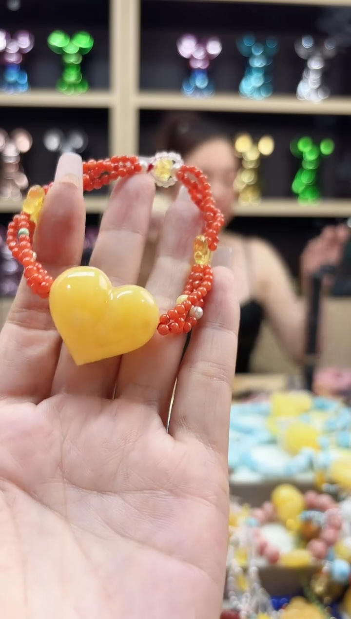 手链琥珀未镶嵌【多样性发一】