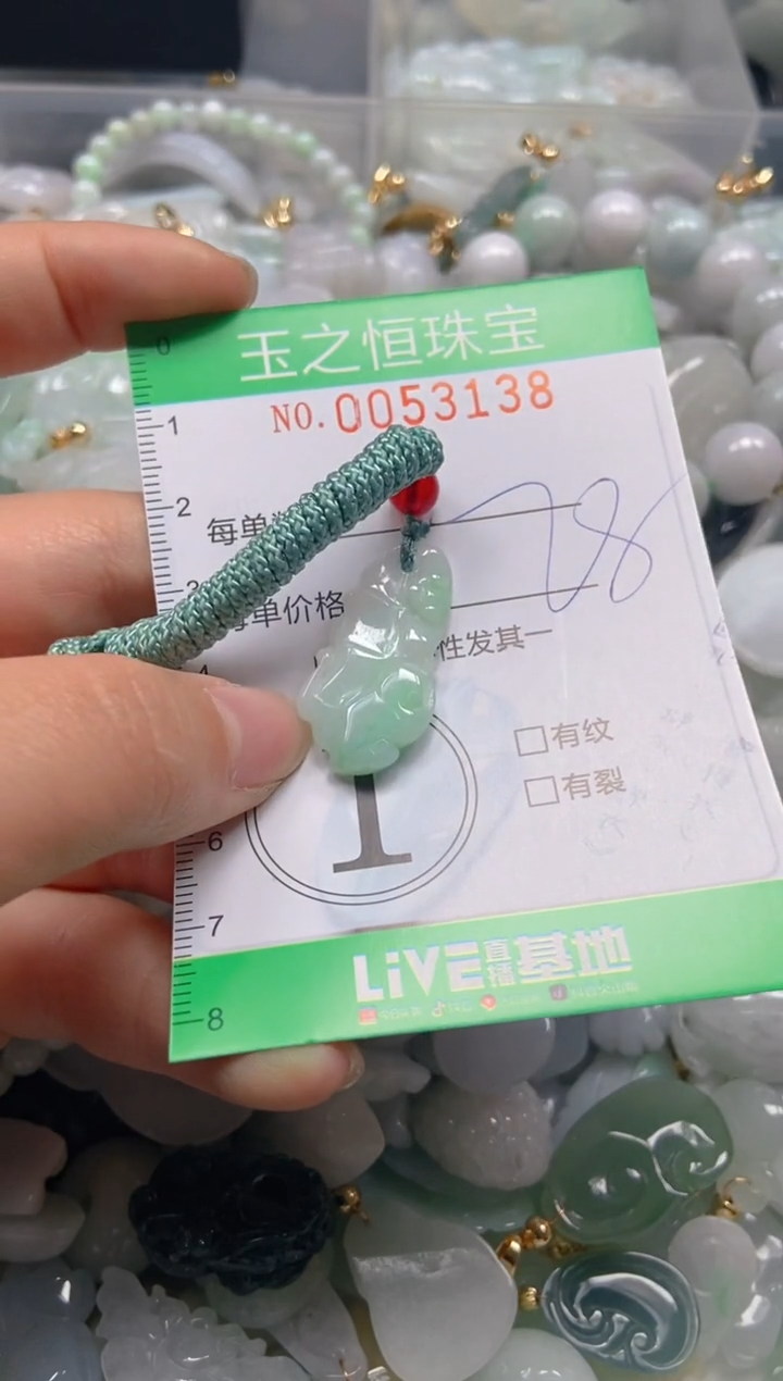 【闪购商品】翡翠颈饰未镶嵌闪购0053138