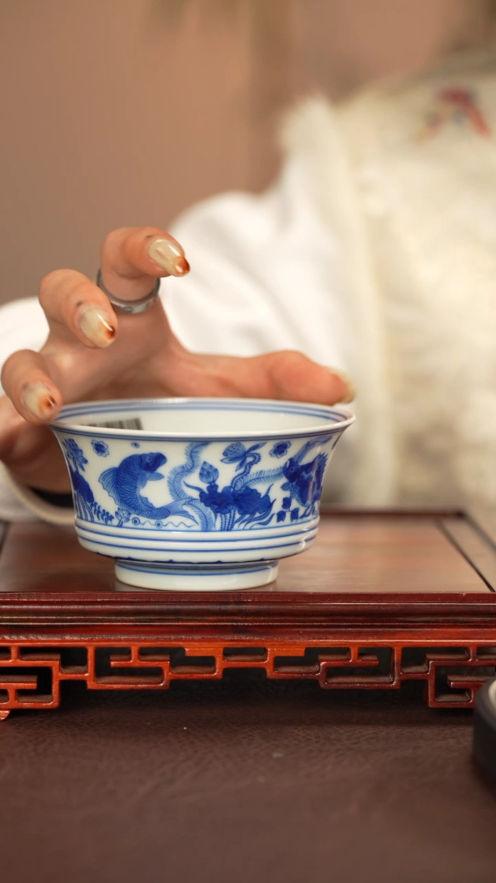 【闪购商品】杯子刘建锋窑景德镇手工手绘陶瓷