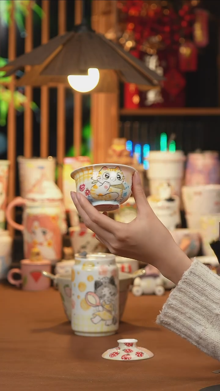 【闪购商品】摆件B132文创纯手工手绘