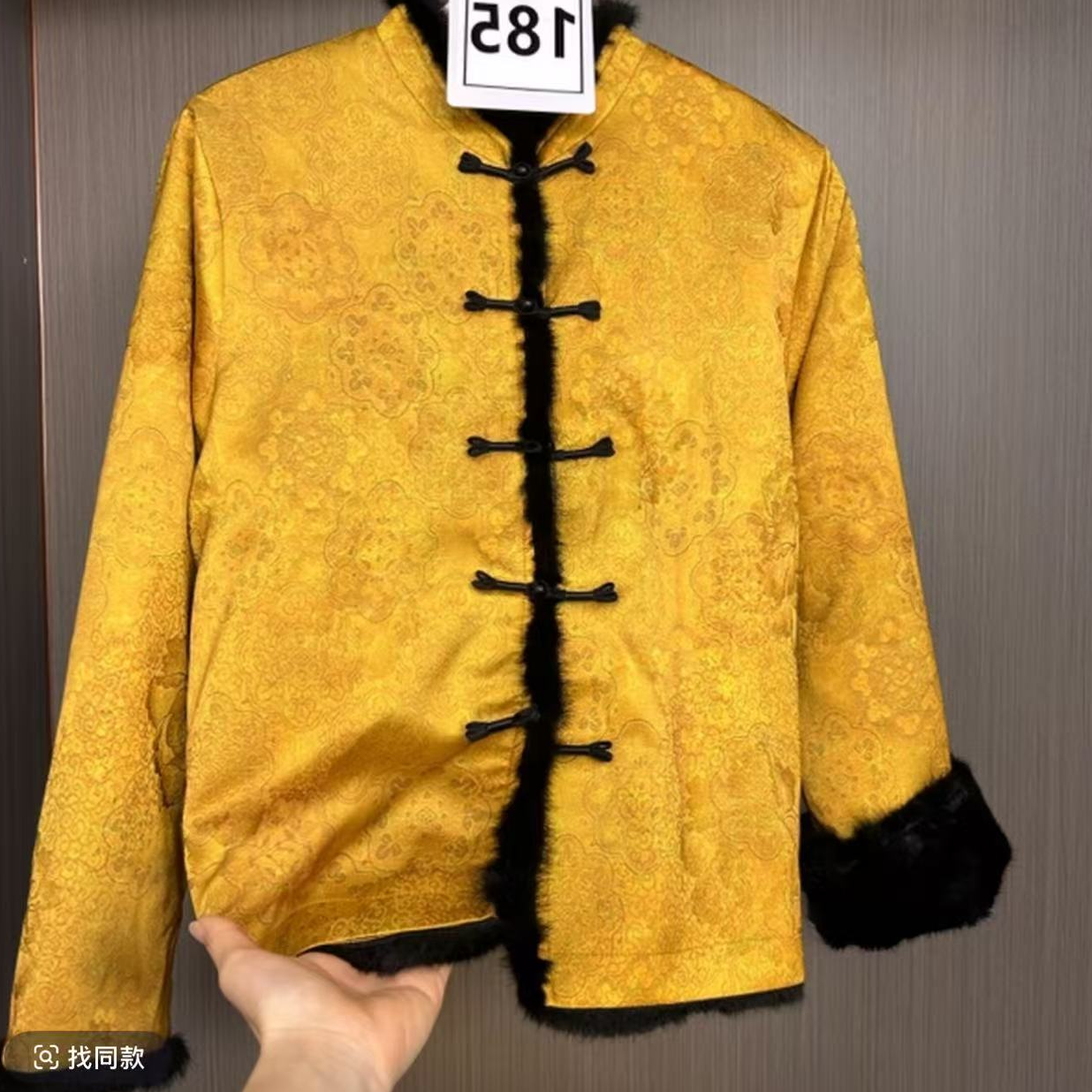 【白露分秋】新款秋冬水貂毛外套香云老料新中式短款上衣双面穿0861