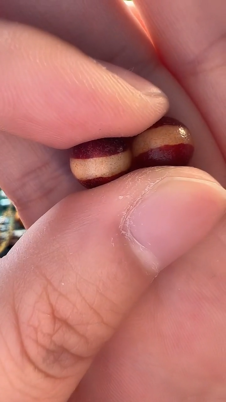 玛瑙/玉髓（覆膜）颈饰未镶嵌36（微瑕随机发货）