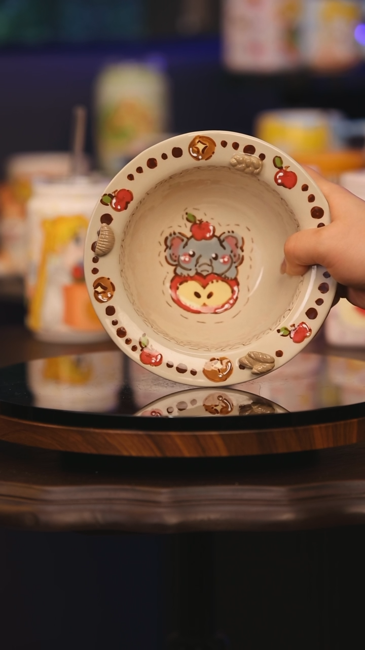 【闪购商品】摆件景德镇釉下彩绘设计师款式陶瓷