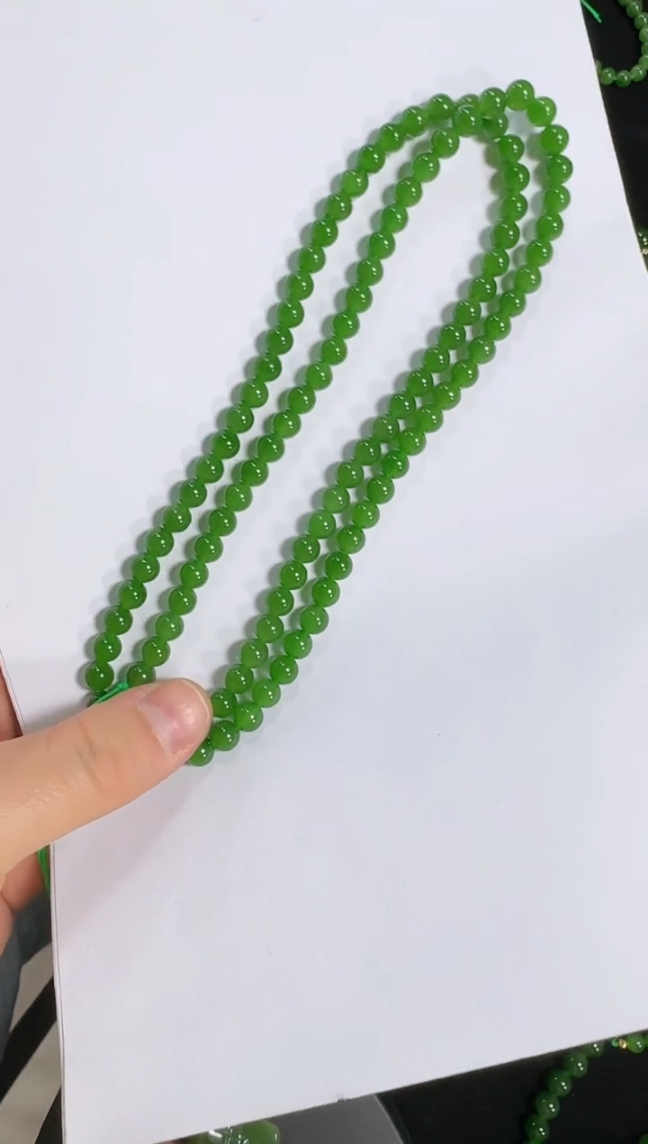 【闪购商品】和田玉（碧玉）未镶嵌颈饰辣阳顶顶货卡6m