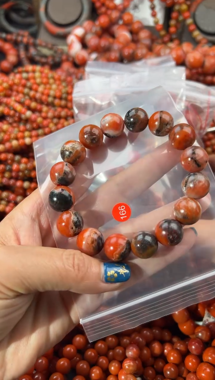 未镶嵌手串南红玛瑙13+