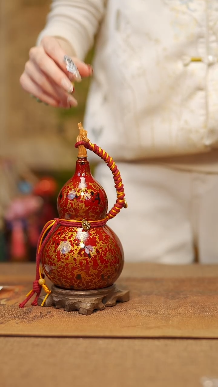 【闪购商品】432宴禾堂漆艺酒葫芦238