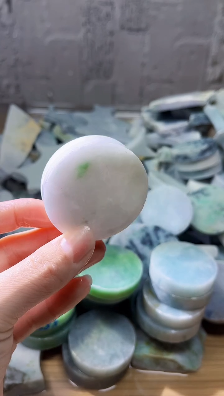 裸石翡翠天然翡翠A货石 南 976