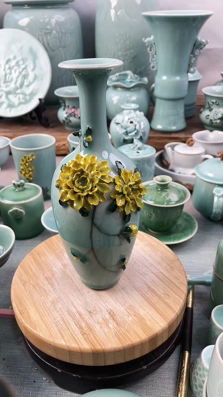 【闪购商品】特价 微瑕 慧仙青瓷