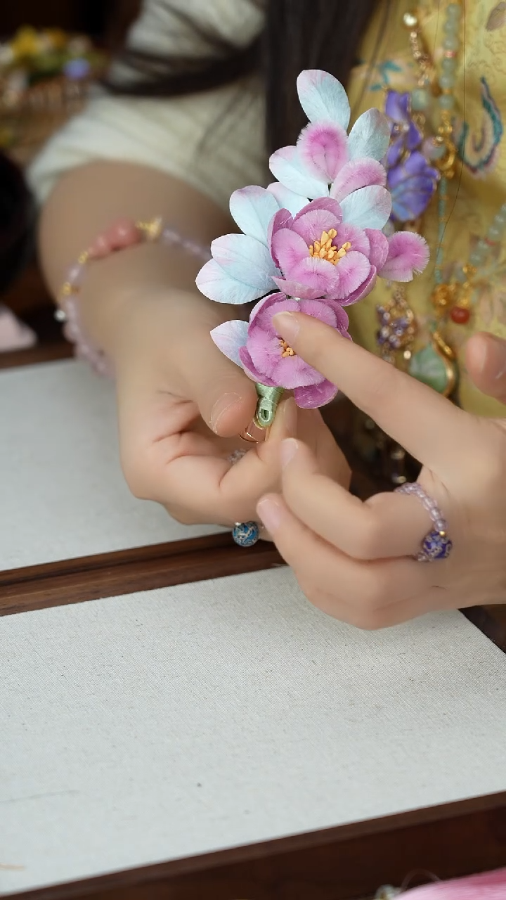 刺绣闪购纯手工非遗国风饰品