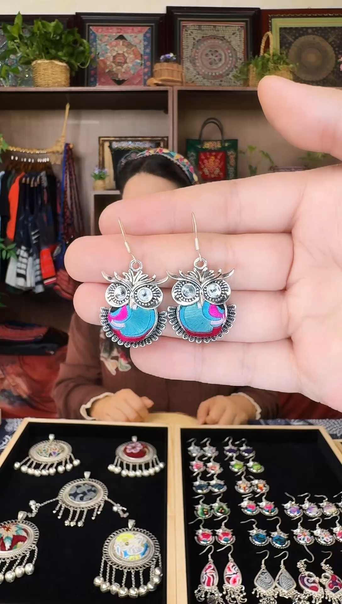 刺绣 贵州苗绣非遗集市A8957