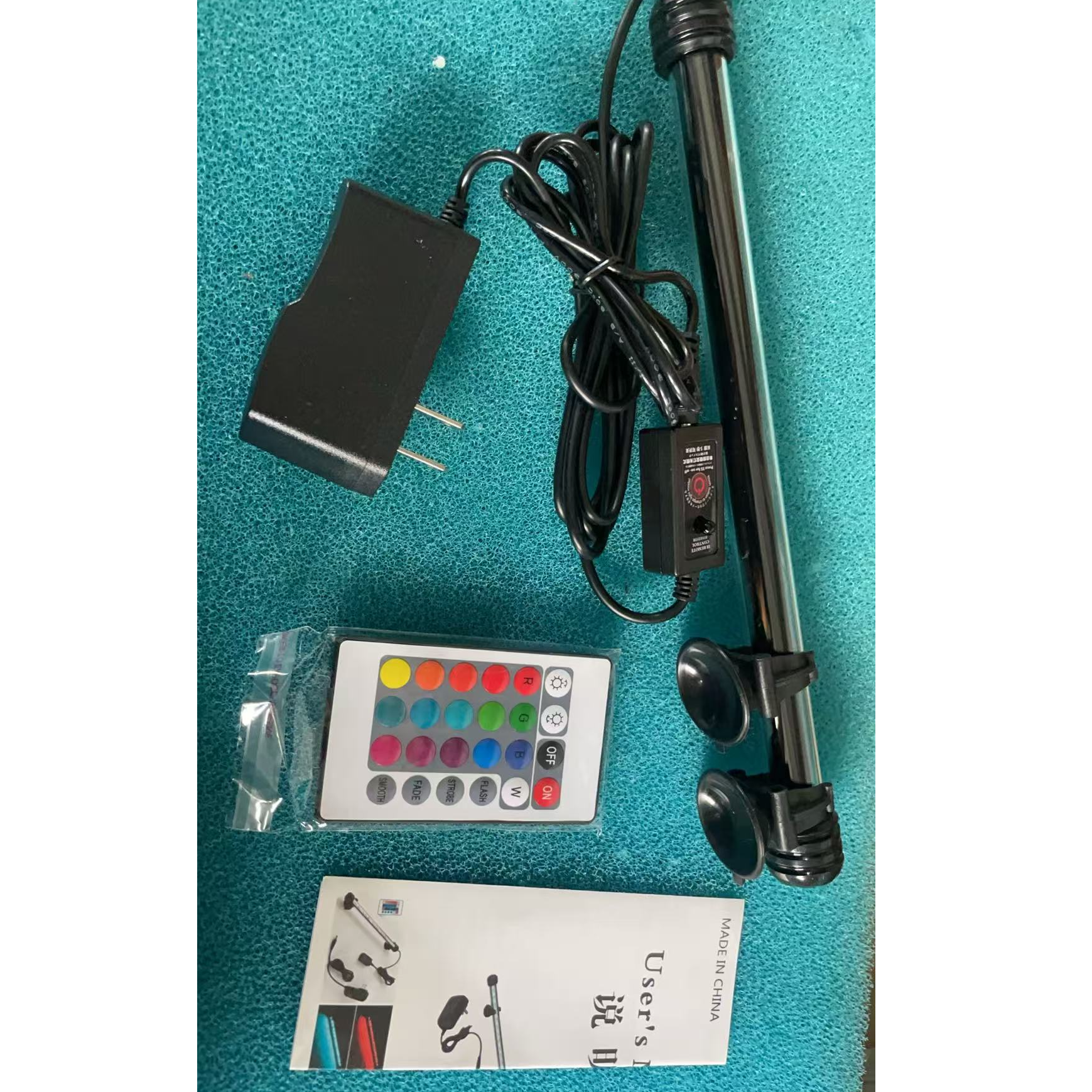 led16色高透色变色鱼缸灯