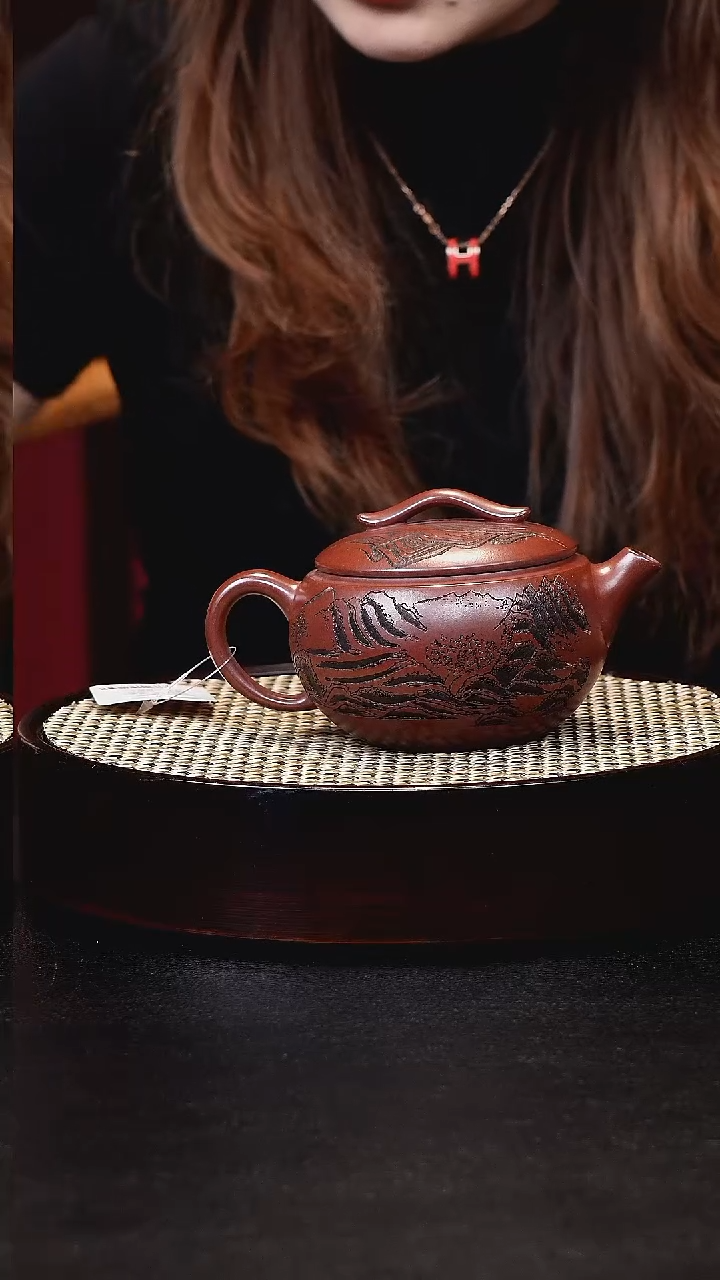 茶壶紫砂宜兴茶壶h259702