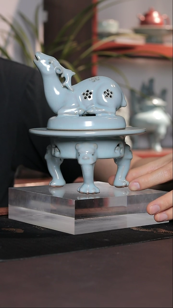 炉鹿（匠壹闲集当代汝官窑）