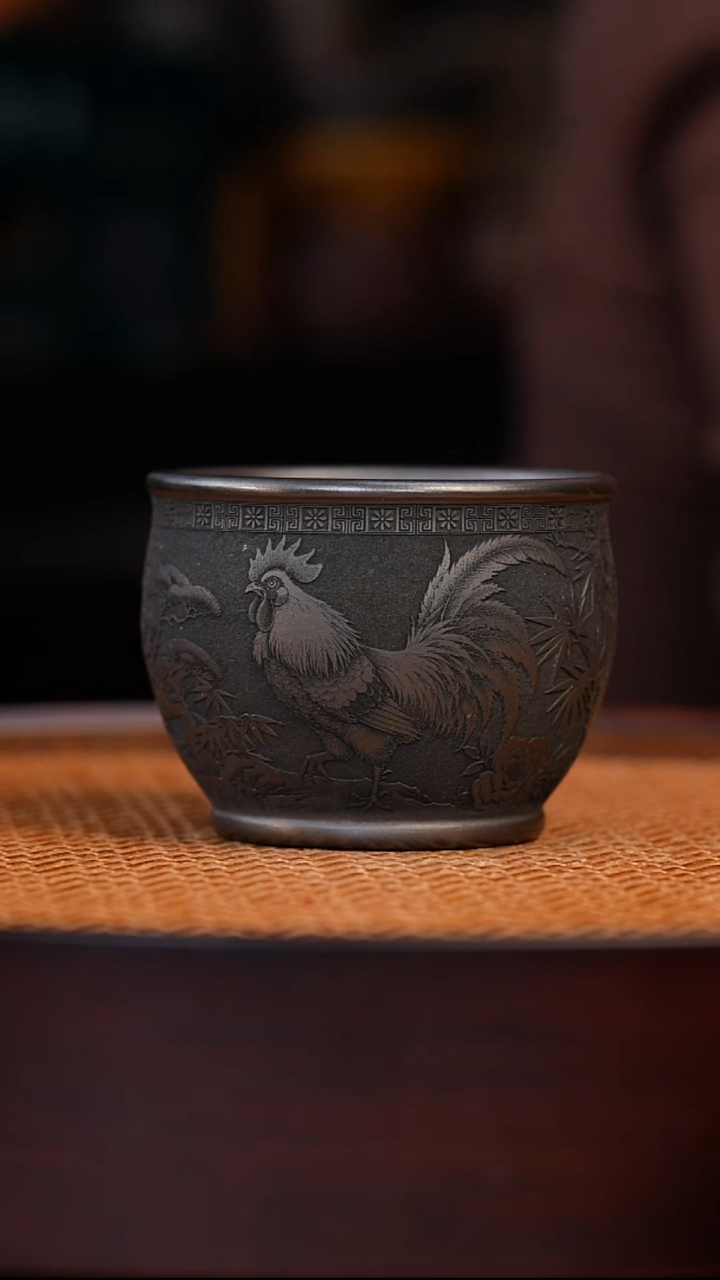 茶杯紫砂宜兴全手工紫砂杯