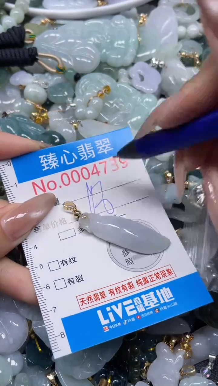 颈饰未镶嵌翡翠4739