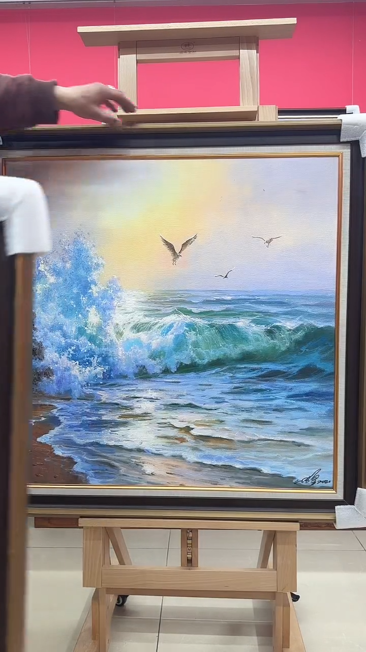 【闪购商品】国画张勇手绘油画