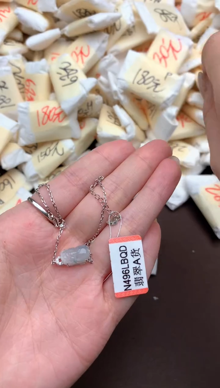 【闪购商品】翡翠挂件银S925镶嵌  一     