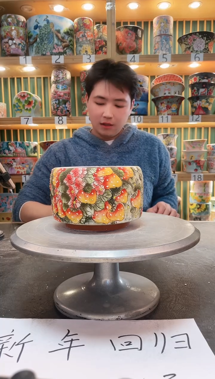 【闪购商品】瓷片默认微瑕一物一拍0209-164