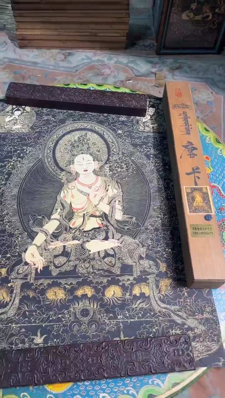 卷轴画卷轴画旭旭的唐卡