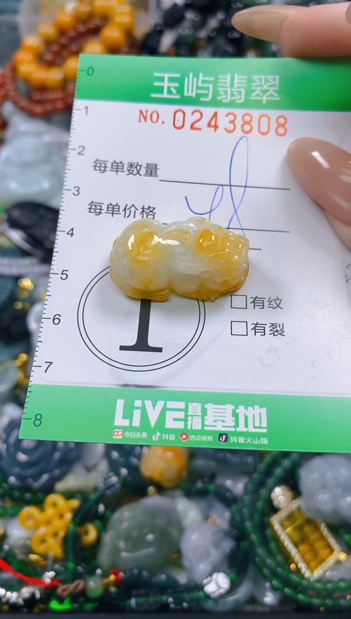 颈饰未镶嵌翡翠闪购0243808