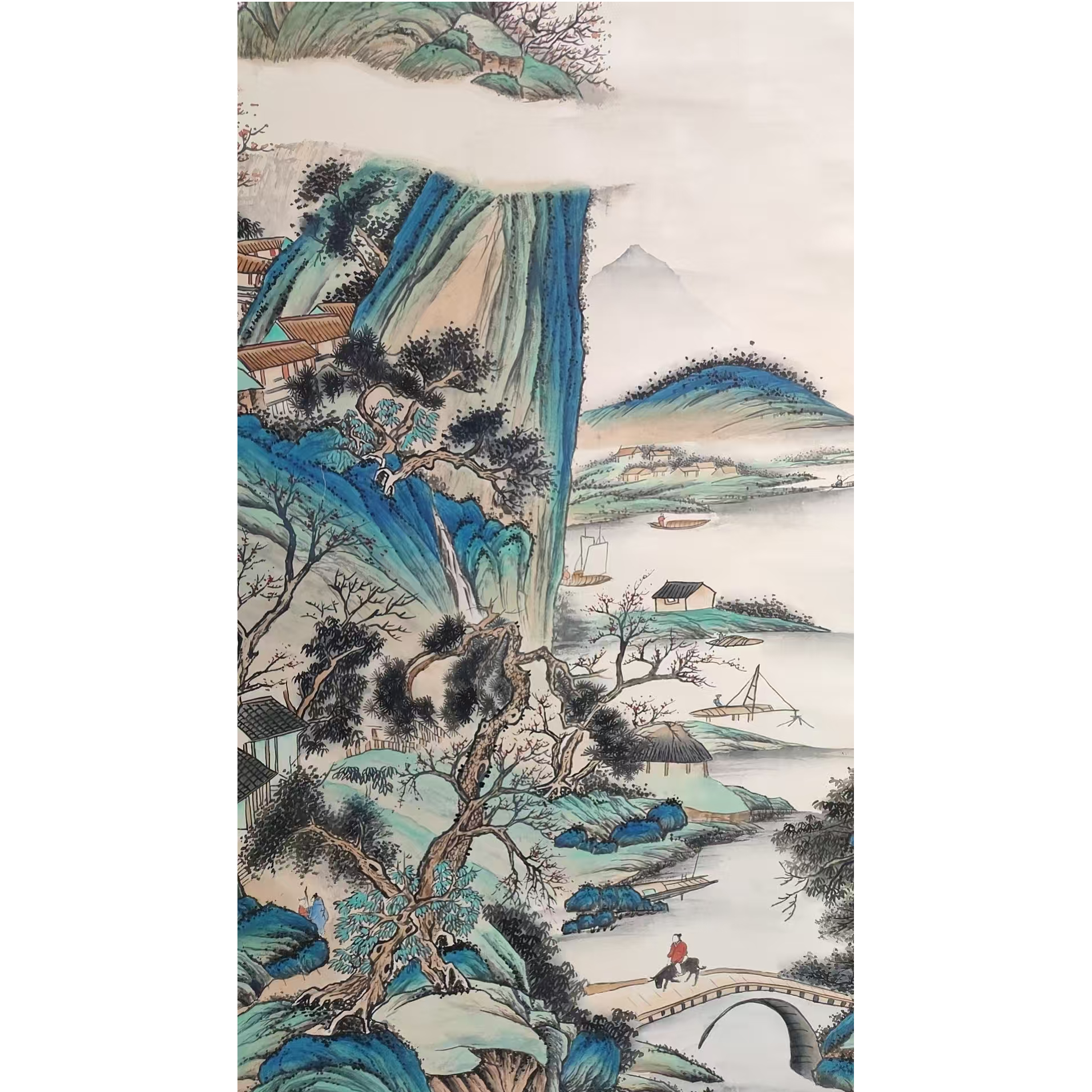 吴老山水立轴138/67