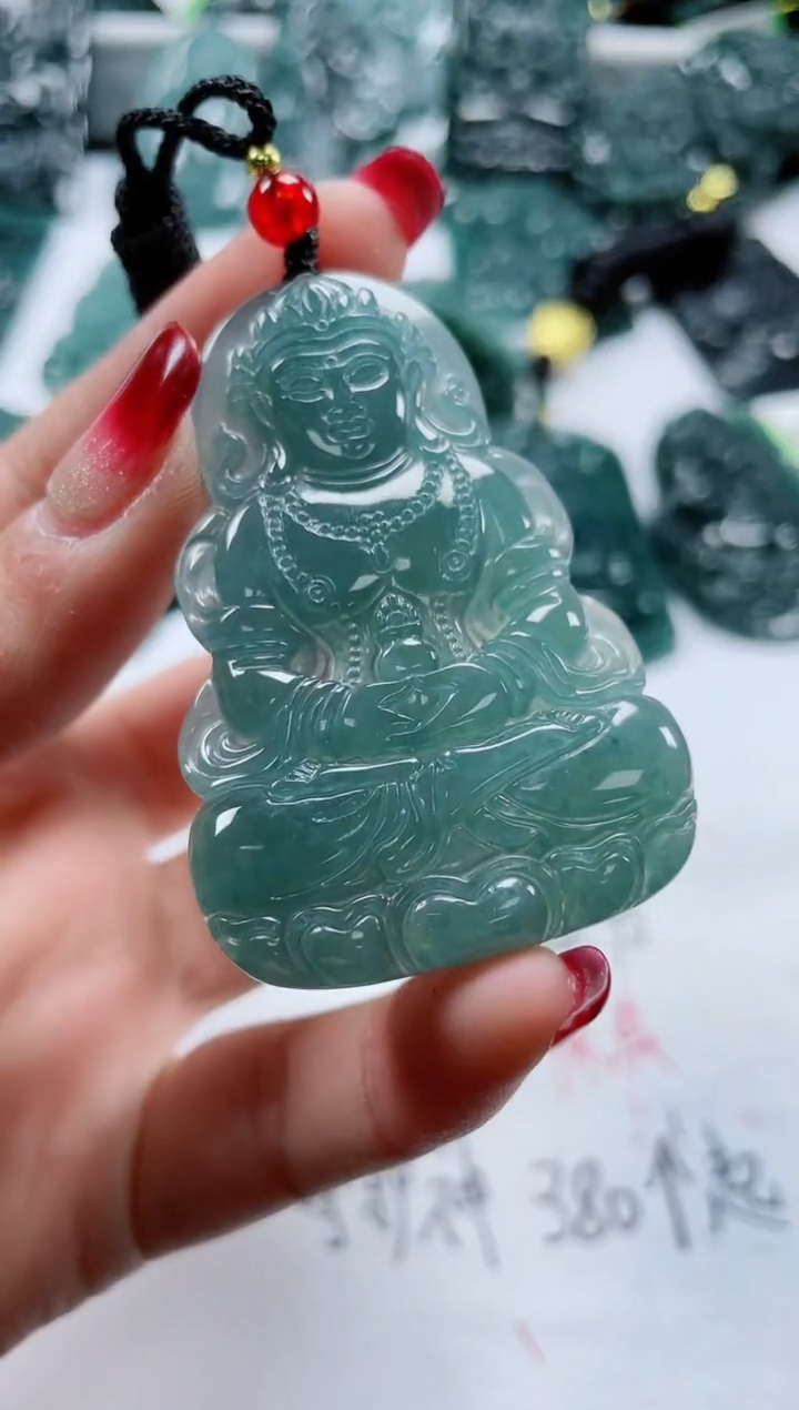 【闪购商品】翡翠颈饰未镶嵌多样性发货一件发货-度母