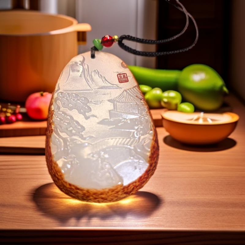 白老皮山水牌（晓晓甄选）