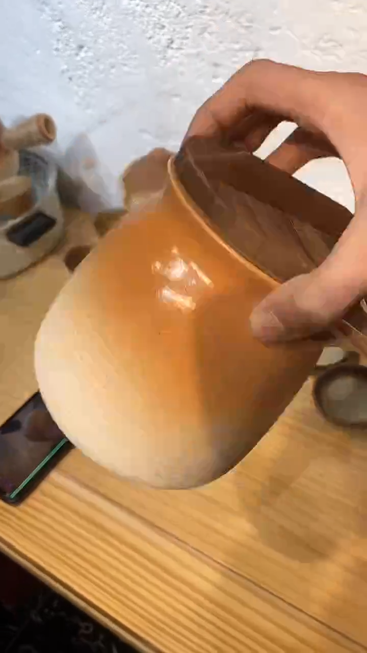 【闪购商品】1000ml大月牙罐罐壶+木盖