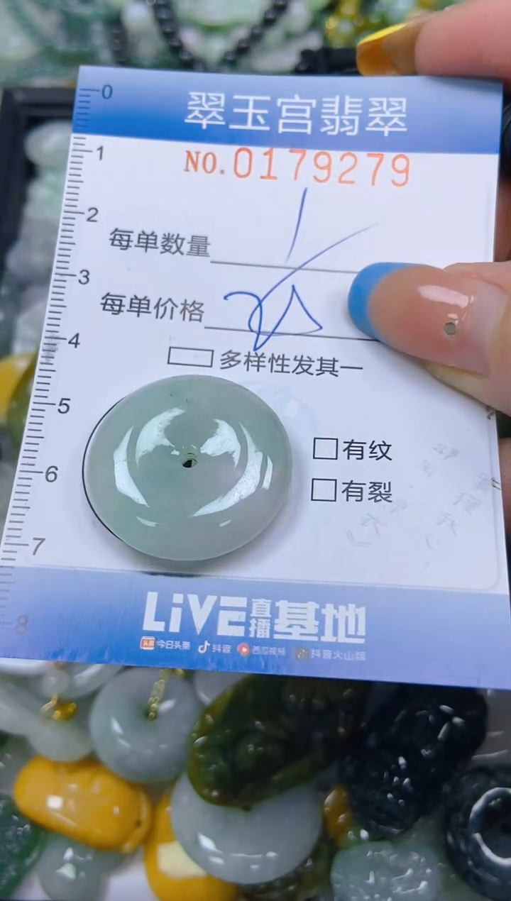 翡翠未镶嵌颈饰闪购0179279